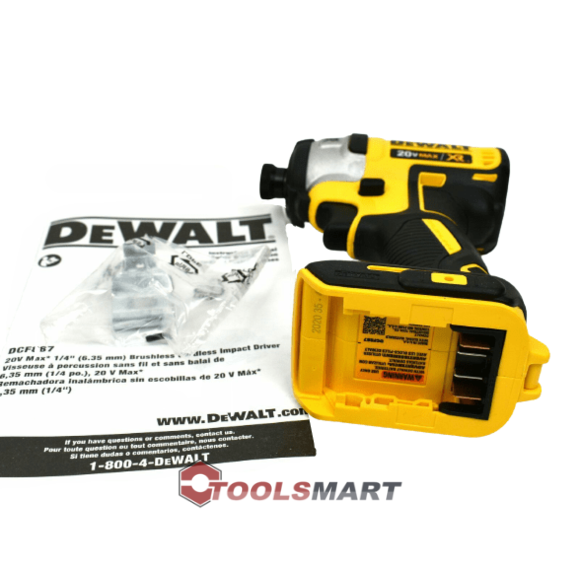 Акумуляторний ударний гвинтоверт 3-швидкісний DEWALT DCF887B 20V MAX XR