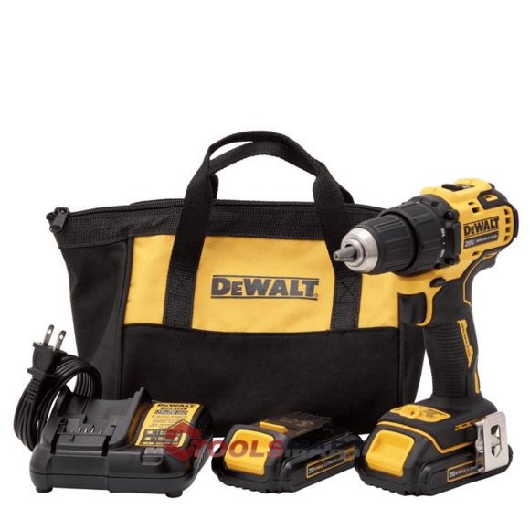 Акумуляторний безщітковий дриль шуруповерт DEWALT DCD708C2 (DCD708S2T) 20V Max 