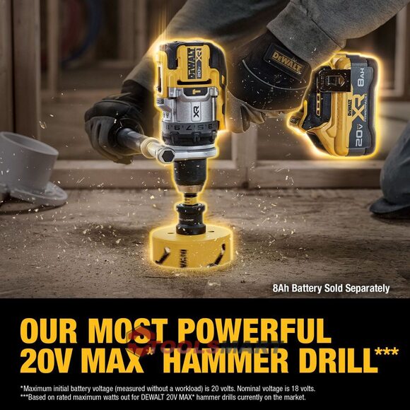 Набор бесщеточных шуруповертов DEWALT DCK2101QQ2 4Ah POWERPACK 20V MAX Combo Kit