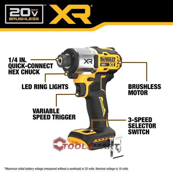 Набор бесщеточных шуруповертов DEWALT DCK2101QQ2 4Ah POWERPACK 20V MAX Combo Kit