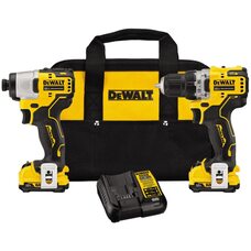 Набір інструментів акумуляторних DEWALT DCK221F2 2.0Ah XTREME 12V MAX Combo Kit
