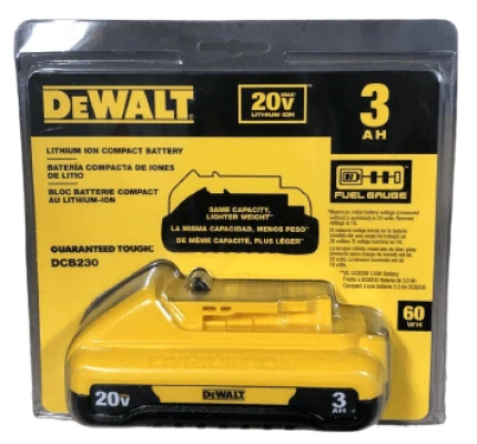Аккумулятор (батарея) DEWALT DCB230 (DCB187) 3.0Ah 20V MAX 