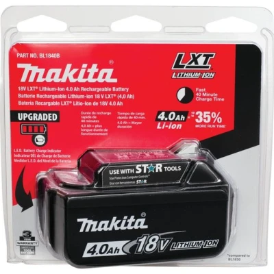 Акумулятор (батарея) Makita BL1840B 4.0 Ah 18V LXT