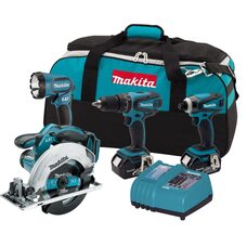 Набір акумуляторних інструментів Makita LXT405