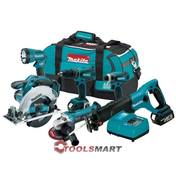 Набір акумуляторних інструментів Makita LXT601