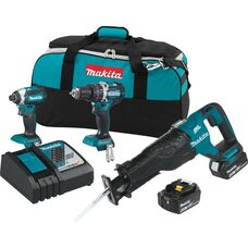 Набір безщіткових інструментів Makita XT328M 4Ah 18V LXT