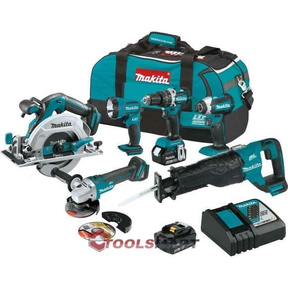 Набір безщіткових інструментів Makita XT612M 4Ah 18V LXT