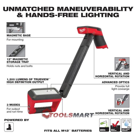 Світлодіодний ліхтар Milwaukee 2126-20 M12