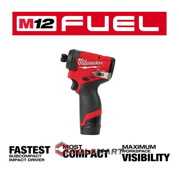 Акумуляторний ударний гвинтоверт Milwaukee 3453-22 (FID2-202X) M12 FUEL