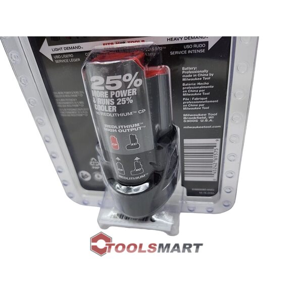 Акумуляторна батарея Milwaukee M12 HB2.5 (48-11-2425) HIGH OUTPUT 2.5 Ah