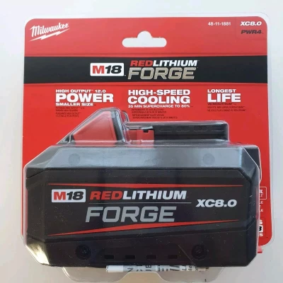 Акумулятор (батарея) Milwaukee M18 FB8 48-11-1881 XC8.0 REDLITHIUM FORGE