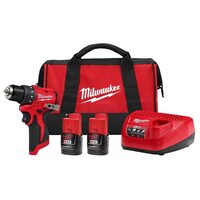Шуруповерт ударный аккумуляторный Milwaukee 3401-22 (BLDDRC-202C) M12 Subcompact Brushless