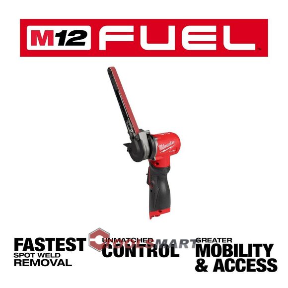 Акумуляторний стрічковий напилок 13mm Milwaukee 2482-20 (FBFL13-0) M12 FUEL