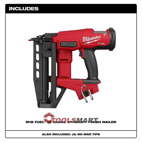 Акумуляторний фінішний нейлер Milwaukee 2909-21 M18 FUEL