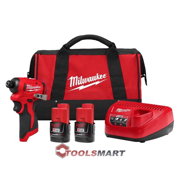 Акумуляторний ударний гвинтоверт Milwaukee 3450-22 M12 (BLIDRC-202C) Subcompact Brushless