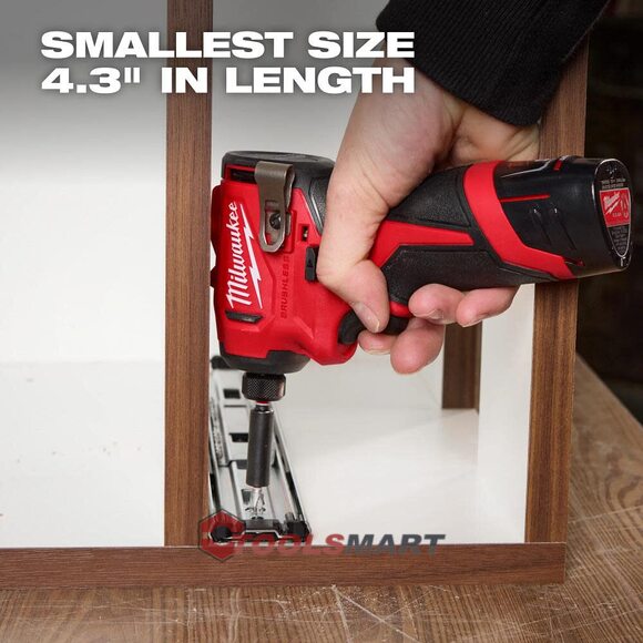 Акумуляторний ударний гвинтоверт Milwaukee 3450-22 M12 (BLIDRC-202C) Subcompact Brushless