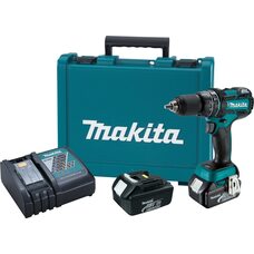 Шуруповерт ударний акумуляторний Makita DHP480RFE (XPH06) 18V LXT