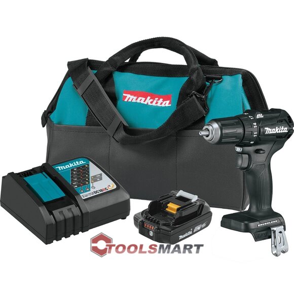 Безщітковий шуруповерт Makita XFD11R1B 2.0 Ah 18V LXT