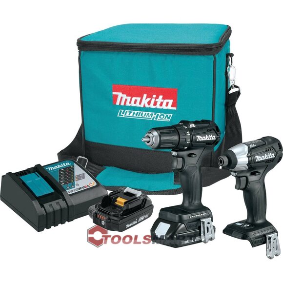 Набор компактных бесщеточных шуруповертов Makita CX200RB 2.0 Ah 18V LXT