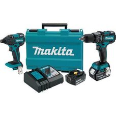 Набір інструментів акумуляторних Makita XT248MB 4Ah 18V LXT Combo Kit