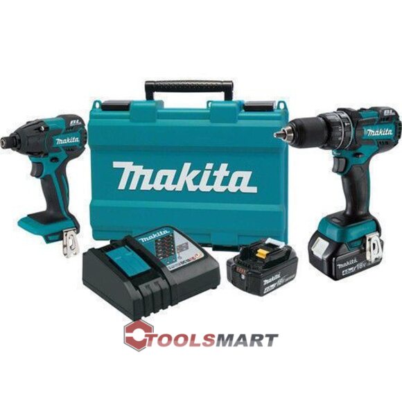 Набір безщіткових шуруповертів Makita XT248MB 4Ah 18V LXT