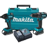 Набір інструментів акумуляторних Makita XT248R 2Ah 18V LXT Combo Kit