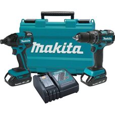 Набір інструментів акумуляторних Makita XT248R 2Ah 18V LXT Combo Kit