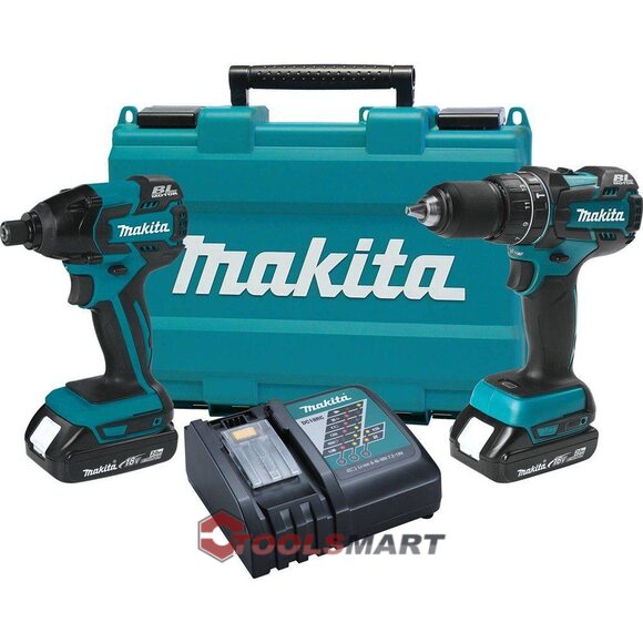 Набір безщіткових шуруповертів Makita XT248R 2Ah 18V LXT