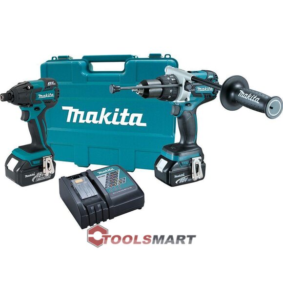Набір безщіткових шуруповертів Makita XT257M 4.0 Ah 18V LXT
