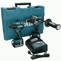 Набор инструментов аккумуляторных Makita XT257TB 5.0 Ah 18V LXT Combo Kit