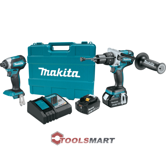 Набір безщіткових шуруповертів Makita XT267M 4.0 Ah 18V LXT