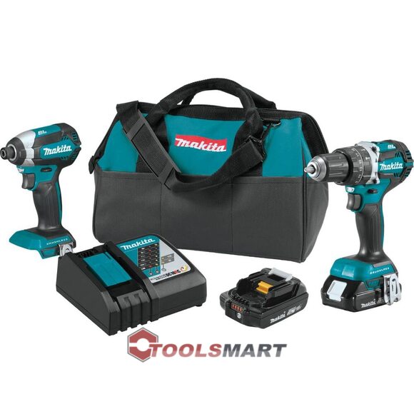 Набір безщіткових шуруповертів Makita XT269R 2.0 Ah 18V LXT