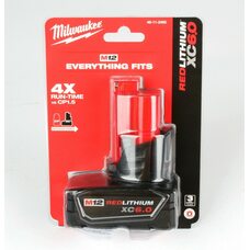 Акумулятор (батарея) Milwaukee M12 B6 6,0 Ah (48-11-2460) REDLITHIUM