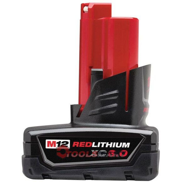 Акумулятор Milwaukee M12 B6 6,0 Ah (48-11-2460) REDLITHIUM™
