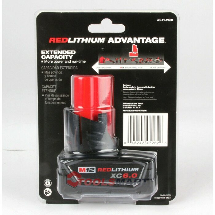 Аккумулятор milwaukee m12