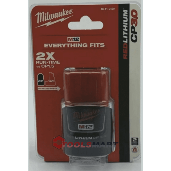 Акумулятор Milwaukee M12 B3 3.0 Ah (48-11-2430) REDLITHIUM™
