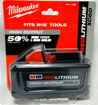 Акумулятор (батарея) Milwaukee M18 HB5.5 6.0 Ah (48-11-1865) HIGH OUTPUT™