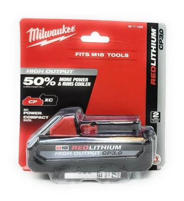 Аккумулятор (батарея) Milwaukee M18 HB3 3.0Ah  (48-11-1835) HIGH OUTPUT REDLITHIUM