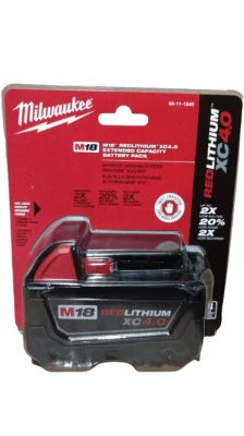Аккумулятор (батарея) Milwaukee M18 B4  4.0 Ah (48-11-1840) REDLITHIUM