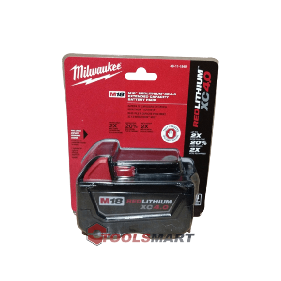 Акумулятор Milwaukee M18 B4 4.0 Ah (48-11-1840) REDLITHIUM™