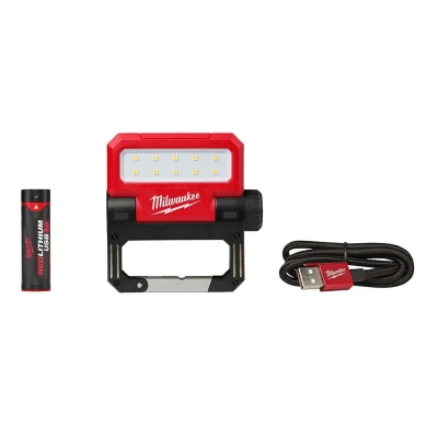 Ліхтар (ліхтарик) акумуляторний магнітний Milwaukee 2114-21 (L4 FFL-301) Rover™ LED USB