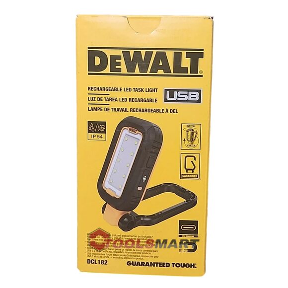 Акумуляторний LED ліхтар DEWALT DCL182 USB