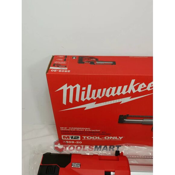 Система пиловидалення для перфораторів Milwaukee M12 2509-20 HAMMERVAC™