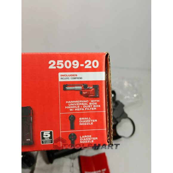 Система пиловидалення для перфораторів Milwaukee M12 2509-20 HAMMERVAC™