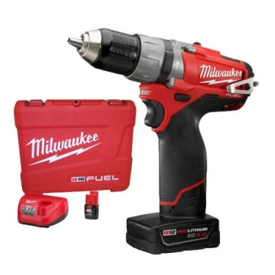 Шуруповерт ударний безщітковий MILWAUKEE M12 CPD-402C (2404-22) FUEL™