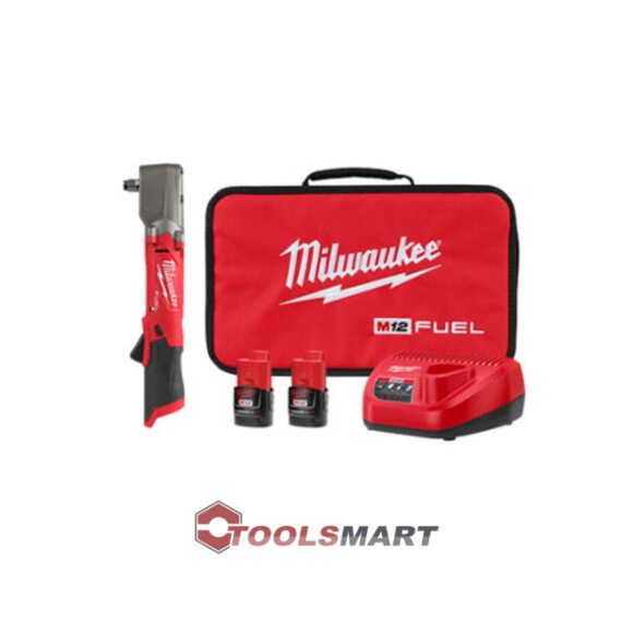 Акумуляторний кутовий гайковерт - тріскачка MILWAUKEE 2565-22 M12 FUEL 1/2