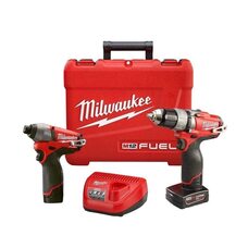 Набір інструментів акумуляторних Milwaukee M12 (2594-22) FUEL Combo Kit