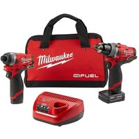 Набор инструментов аккумуляторных Milwaukee FPP2A-421B (2598-22) M12 FUEL Combo Kit 