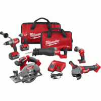 Набор инструментов аккумуляторных Milwaukee M18 FPP6C-502B (2896-26) FUEL 