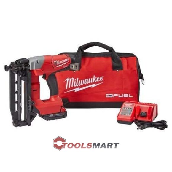 Безщітковий прямий нейлер для фінішних робіт Milwaukee M18 FUEL™ 2741-21CT 16ga